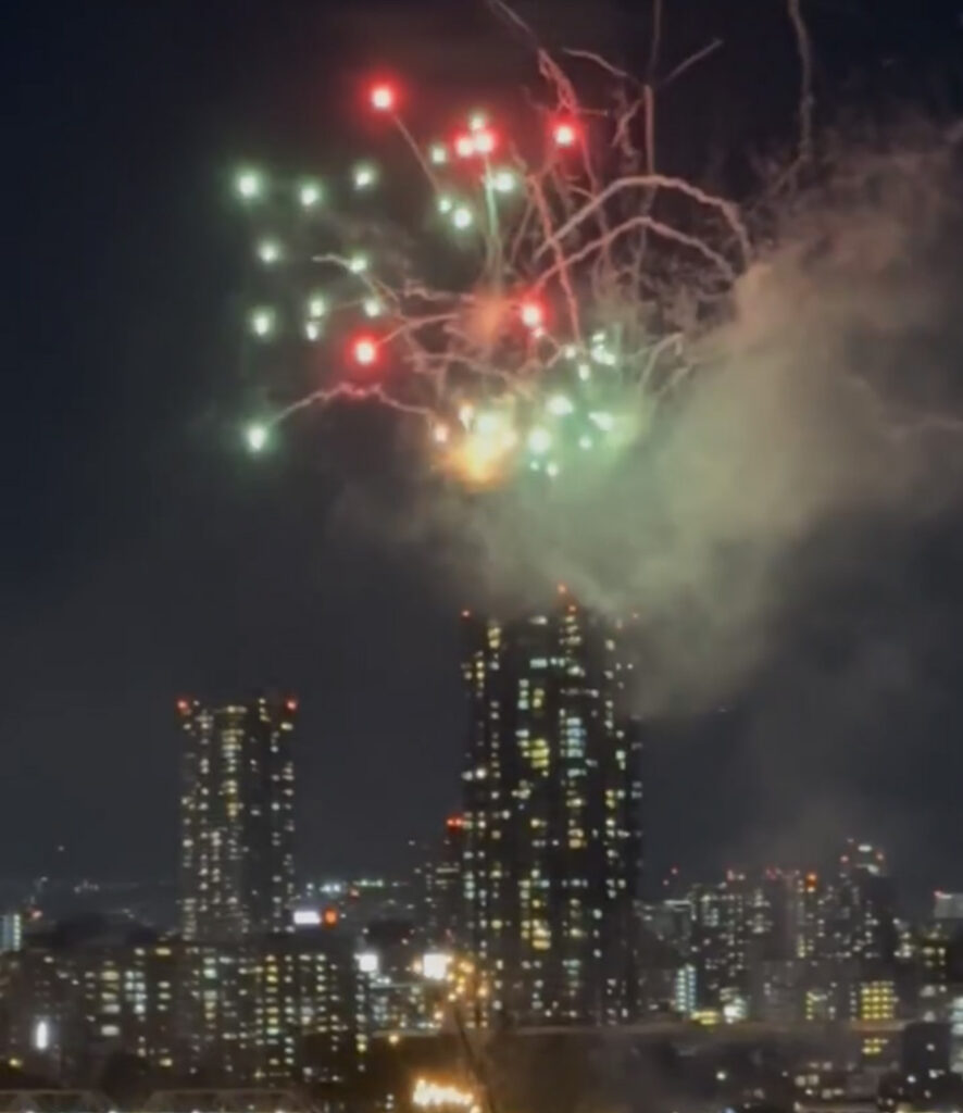 天神祭奉納花火